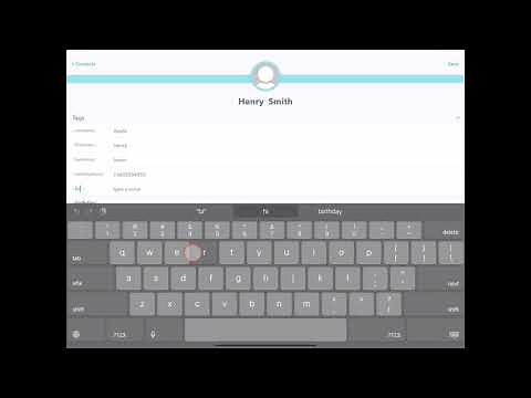 Adding and Updating A Contact In Hit Em Up App Personal Text