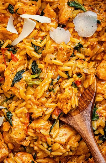 Cajun Chicken Orzo
