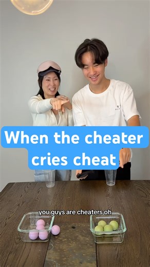 When the cheater cries cheat #familychallenge #familyfun #kidsvsparents #funny #justforlaughs
