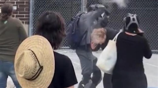 Federal agents appear to violate use-of-force policies while confronting anti-ICE protesters