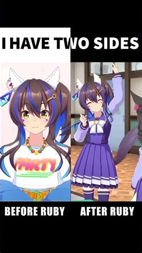Helios Before And After Ruby...🥀 #umamusume #uma #ウマ娘 #memes