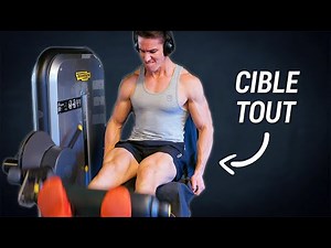 La Meilleure Technique au Leg Extension pour la Masse