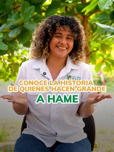 Hoy conocemos a Dalia Morales, quien forma parte del equipo de Grupo HAME y nos comparte parte de su experiencia durante estos 2 años. 💚 Conoce cómo ha desarrollado su trayectoria y crecido junto a nuestro equipo. #GrupoHame #CultivamosProsperidad