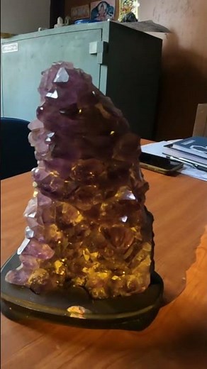 Huge Amethyst Crystal Found! Stunning Purple Gem Discovery!