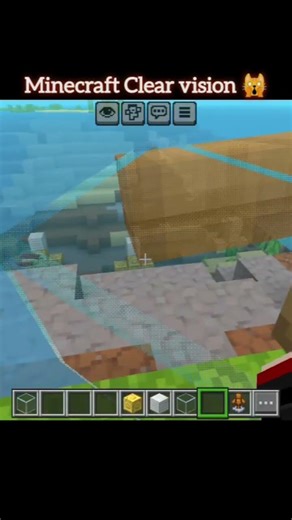 minecraft Clear vision moment 💀