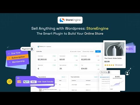 Sell Anything with WordPress StoreEngine – The Smart Plugin to Build Your Online Store