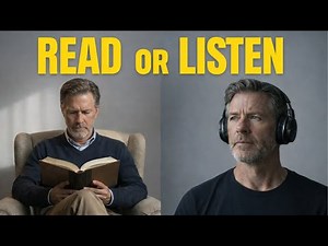 Reading vs. Audiobooks: Which One Actually Rewires Your Brain?