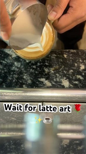 Latte Art Rose Tutorial 🌹 #shorts #latteart #rose #youtubeshorts #barista #shortsfeed #ytshorts