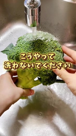 ブロッコリーの虫やゴミを徹底的に洗う方法