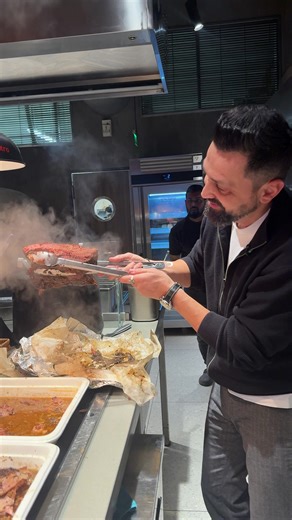 Brisket Perfectly Smoked by Chef Orlando Zaharia