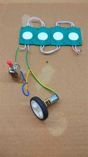 small gear motor with free electricity generator #youtubeshorts #tech #diy