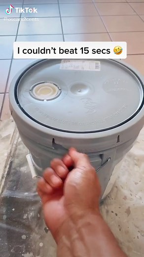 How to Open a 5 Gallon Paint Bucket Easily