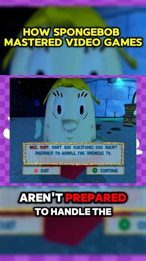 how spongebob MASTERED video games #spongebobsquarepants #gaming #shorts