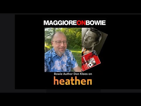 Bowie Author Don Klees on Heathen