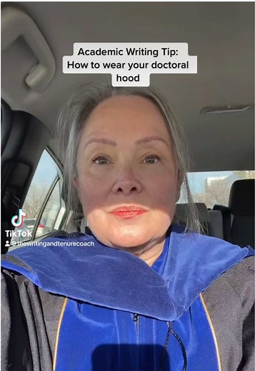 How to Properly Wear Your Doctoral Hood