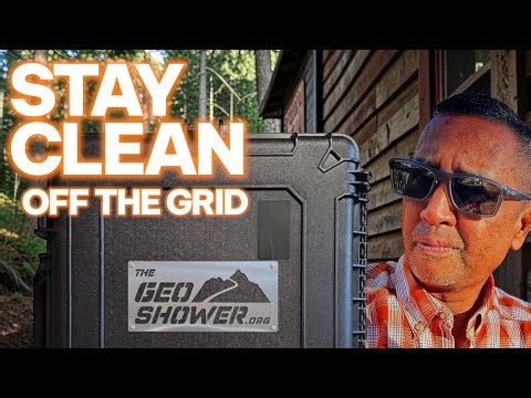 Off Grid Shower System by GEO SHOWER