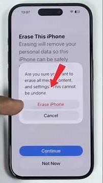 ⚠️How to Factory Reset iPhone (2026)