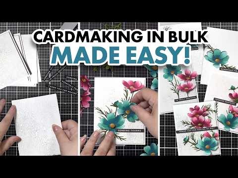 I Wish I Knew These 6 Bulk Cardmaking Tips Sooner!