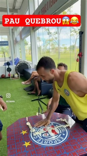 🔥CAIO ALEXANDRE E MARCOS VICTOR: PAU QUEBROU NO CT😂