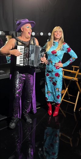 Heidi on a Hill Rehearsals with Accordion Hans | AGT Fantasy League Preview