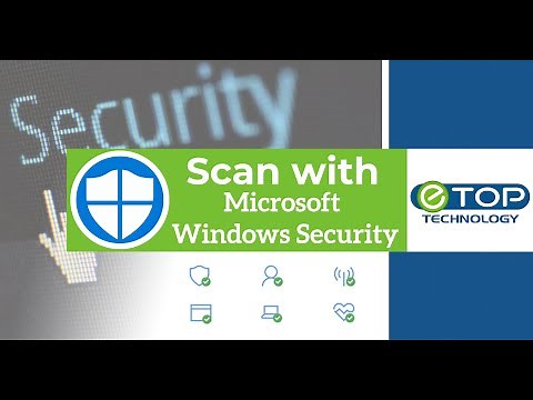 How to Scan your PC with Microsoft Windows Security 💻