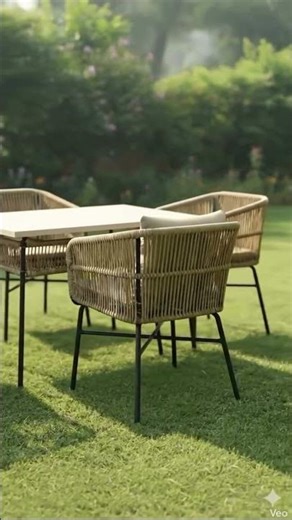 Outdoor Table & Chair Set That Elevates Your Garden Look