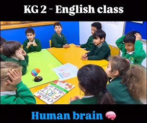 12 reactions | Curious minds at KG2 to Class! ✨ Today, our little adventurers explored the wonders of the brain and how it works in their English class. It was a fun-filled journey packed with exciting discoveries and new knowledge! 易 #LearningIsFun #CuriousMinds | Kids Garden Preschool & Day Care | Facebook