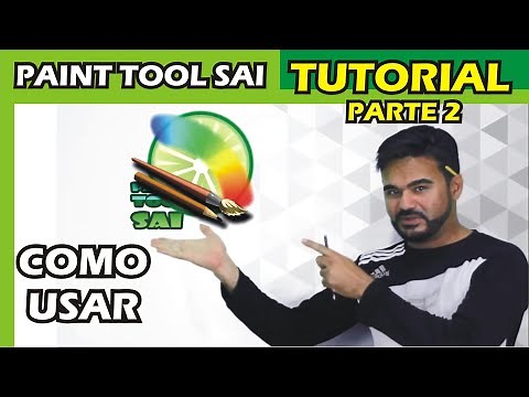Como USAR o PAINT TOOL SAI (Atualizado) - Layout e Barra de Ferramentas - #Tutorial 02