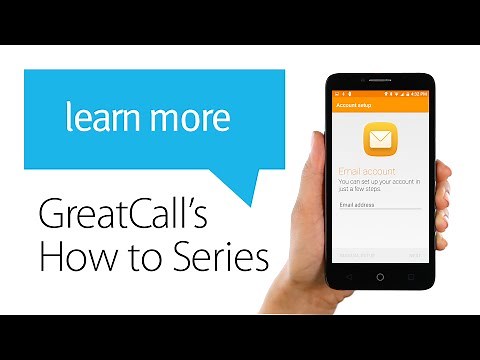 How to Setup Email Account - Jitterbug Smart