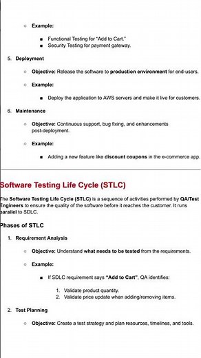 SDLC software development lifecycle #softwaretesting #automationtesting