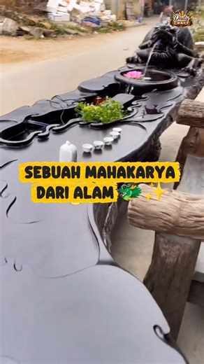 Transformasi Kayu Raksasa Jadi Meja Sultan! 🐲🐢 #woodworking #homedecor #interiordesign