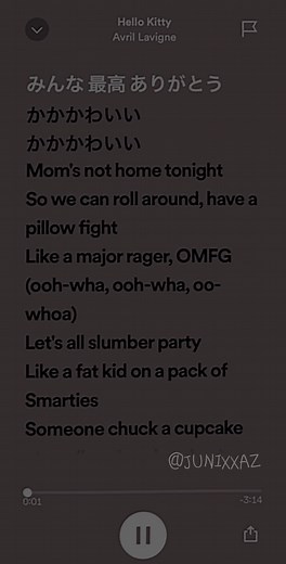 hello kitty by avril lavigne (sped up version and full song) #music #lyrics #spedup #spedupaudios #spedupsongss #spedupsounds #spedupsongs #spedupaudio #hellokitty #avrillavigne