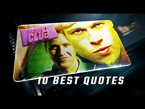 Fight Club 1999 | 10 Best Quotes