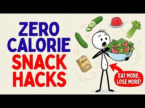 How To Eat MORE Food and Lose MORE Fat (7 Zero Calorie Hacks)