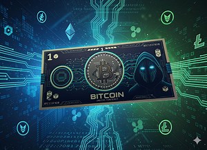 Neuheit Gold One Bitcoin Note Aufkleber - Fügen Sie zu einer Grußkarte hinzu - lustiges Neuheitsgeschenk - geheime Weihnachtsgeschenke - Etsy.de