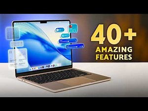 Macbook Air M5 Tips & Tricks | 40+ Special Features - TechRJ