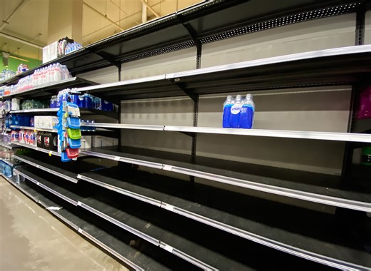 Purchase Limits and Empty Shelves Are Back at Grocery Stores In This Coastal Area