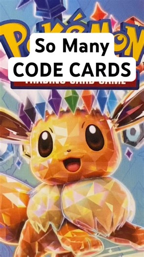 WAY Too Many Code Cards 😂 Pokemon Code Cards Be Like - Does Anyone Even Use These?