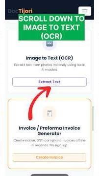 Extract Text From Images OFFLINE (Zero Uploads) 🔒 #shorts