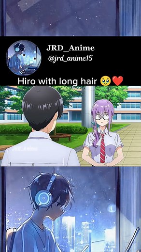 Hiro with long hair | JRD Anime