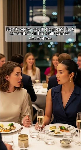 19/20 Graduation Dinner Celebration with Friends | Easy English Conversation for Beginners #english