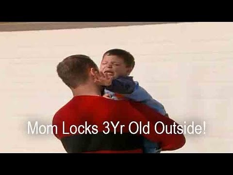 Mom Locks Clingy 3Yr Old Outside | Supernanny