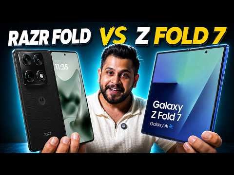 Motorola Razr Fold vs Samsung Galaxy Z Fold 7: DETAILED Comparison 🔥