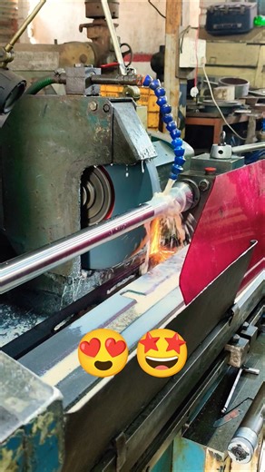 cylindrical grinding machine work #cylindricalgrinding automobileparts #youtubeshortsvideo #