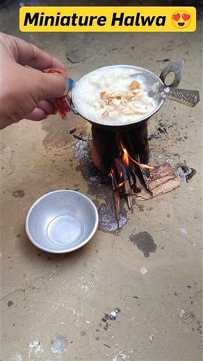 miniature halwa 😍 #miniature #shortsfeed #trending #shorts