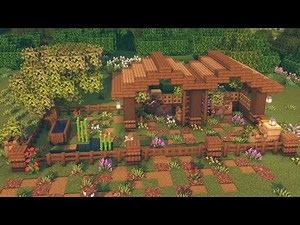 Easy Horse Stable Tutorial in Minecraft 🐎 | How to Build