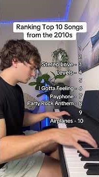 Ranking Top 10 Songs of the 2010s #piano #ranking