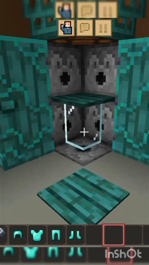 Minecraft how to make armor stand automatic#new #minecraft #gaming #armor #autometic #viral