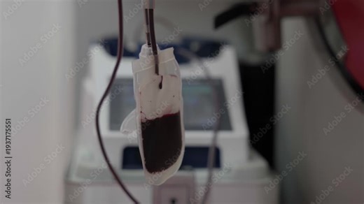Nurse collecting blood from volunteer donor during blood donation campaign at medical center.
