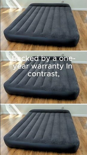 Intex Queen Dura-Beam Comfort Plush High-Rise Inflatable Air Mattress